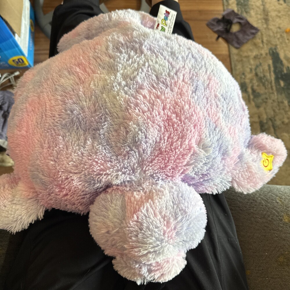 Pillow Pets Glow Pet Shimmering Seal Plush Night Light WORKING CONDITION